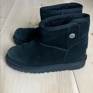 UGG Kids Classic Black Boots